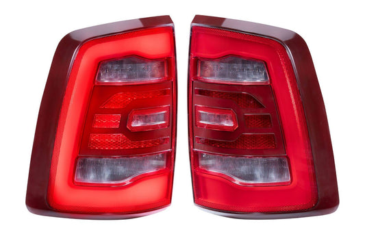 Lighting Gtr.Tl05 Carbide Led Red Tail Light Set For 2009-2018 Dodge Ram