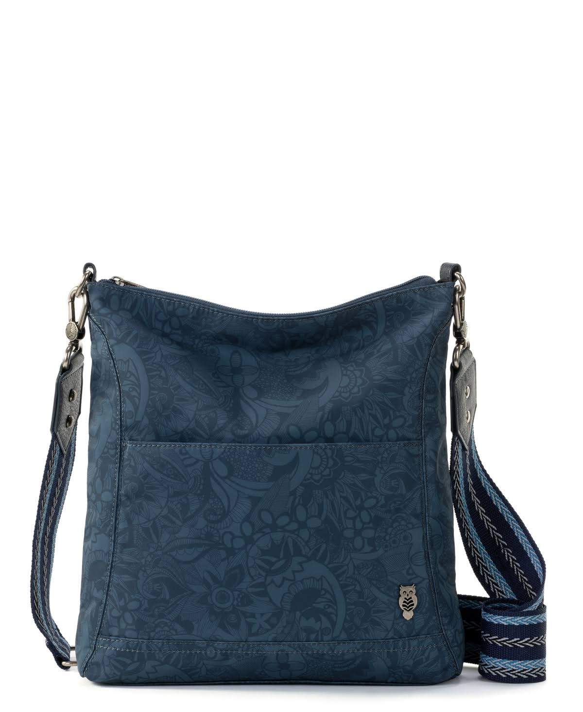 Lucia Crossbody Bag | Eco Twill - Royal Blue Seascape