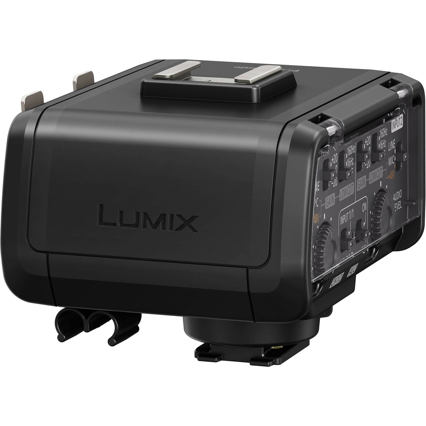 Lumix Dmw-Xlr1 Xlr Professional Microphone Adapter For Dc-Gh5 Camera, Black