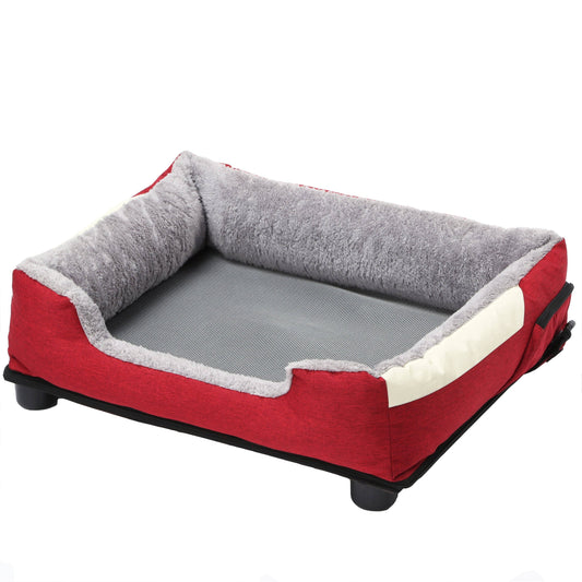 Life Large Red Dream Smart Electronic Heating And Cooling Smart Pet Bed