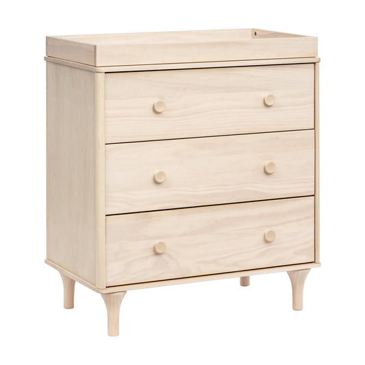 Lolly 3-Drawer Changer Dresser In Washed Natural