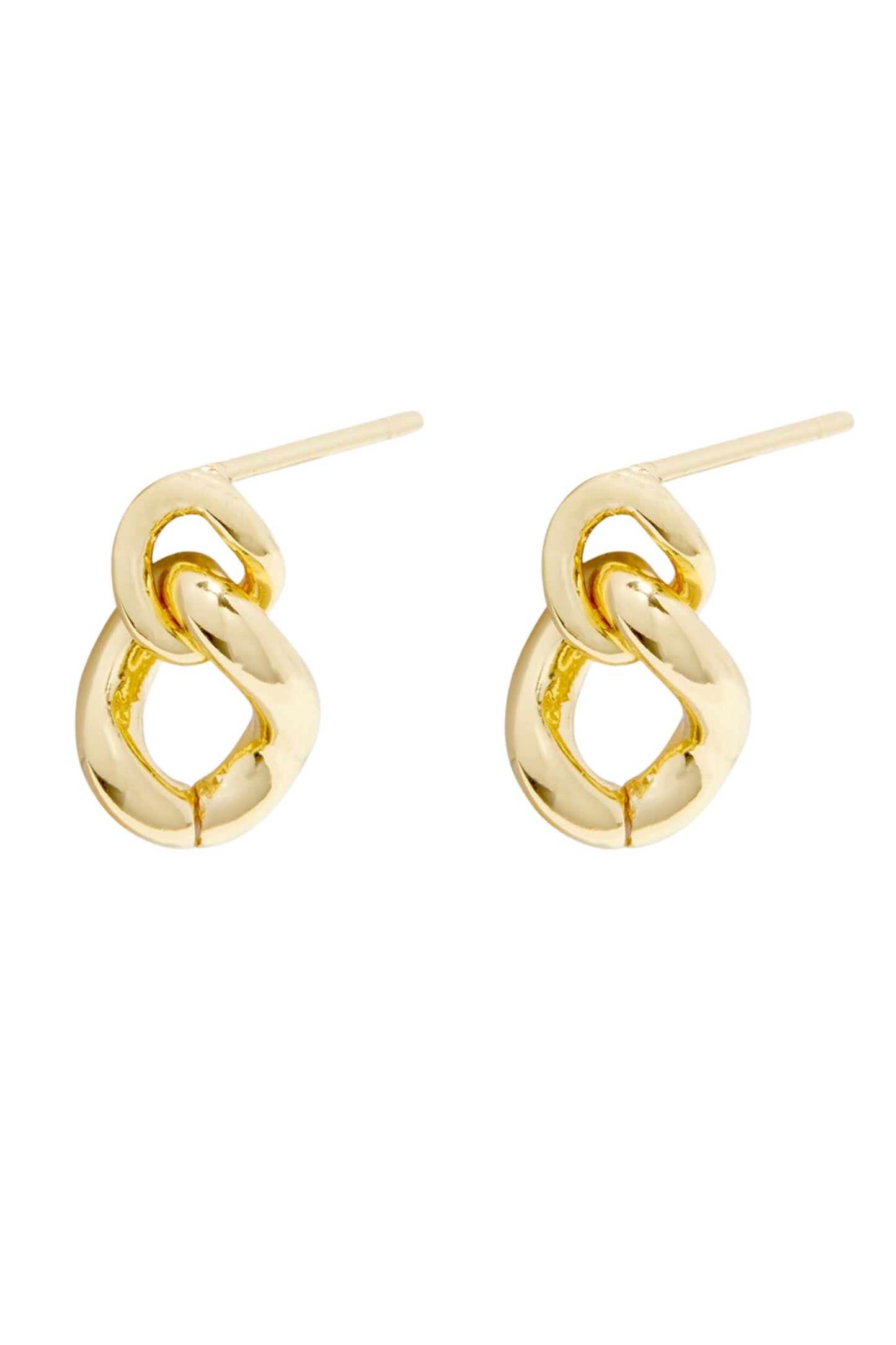 Lou Link Interlocking Earrings