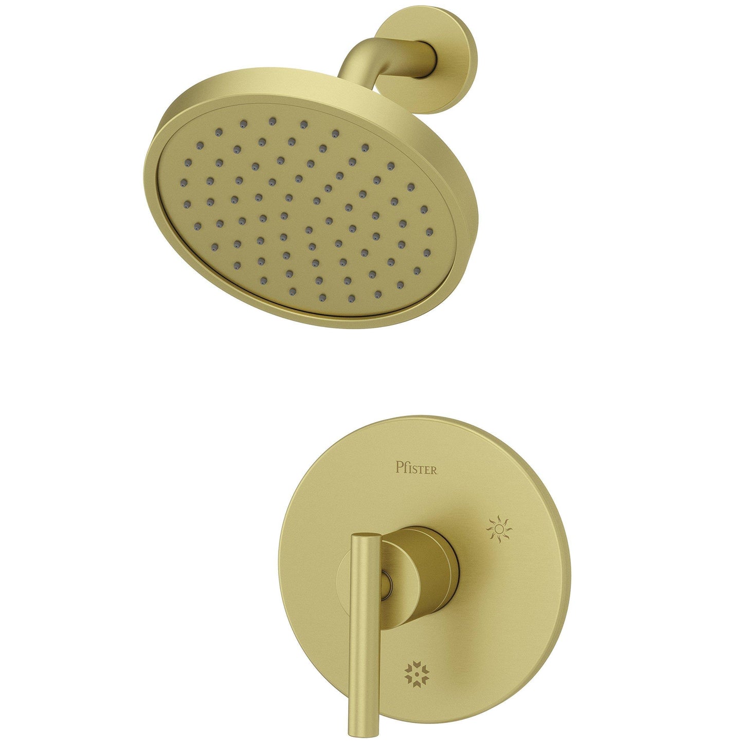 Lg89-7ncbg Contempra Shower Trim - Brushed Gold