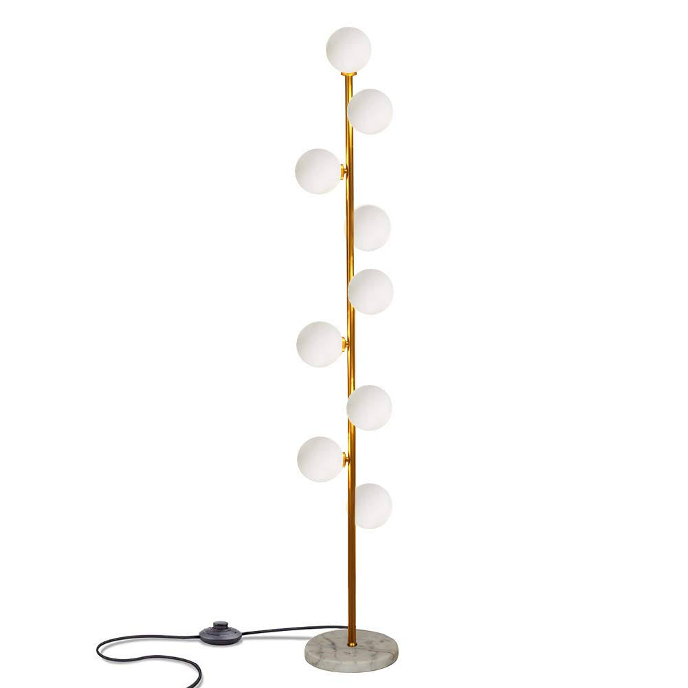 Lighting Ku300198 Cozy Elegant Modern Creative Floor Lamp For Living Room,Bedroom,Office,9 Lights