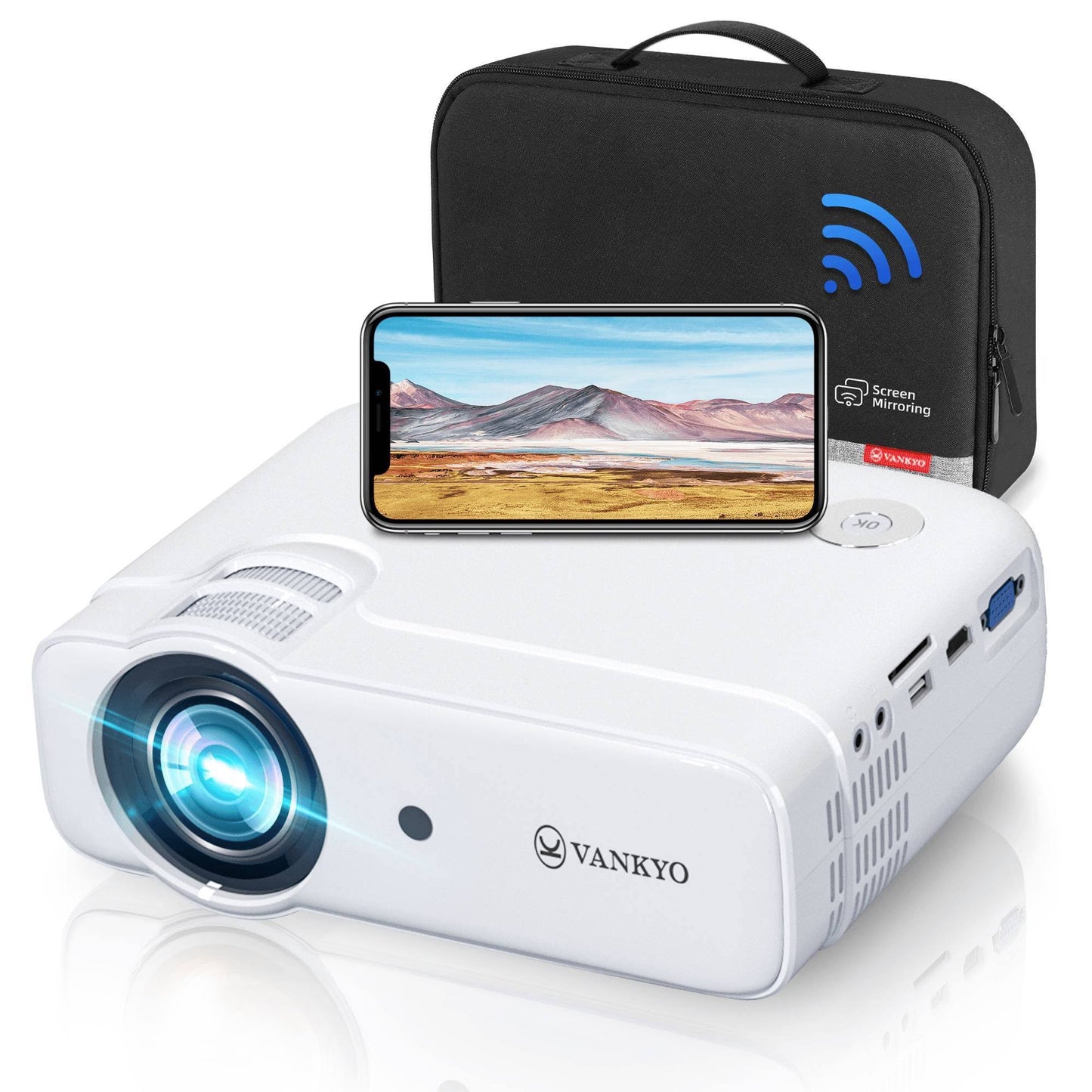 Leisure D30t Mini Projector White