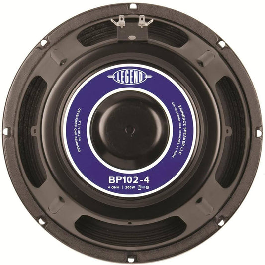 Legend Bp102-4 10" Bass Guitar Speaker, 4 Ohm