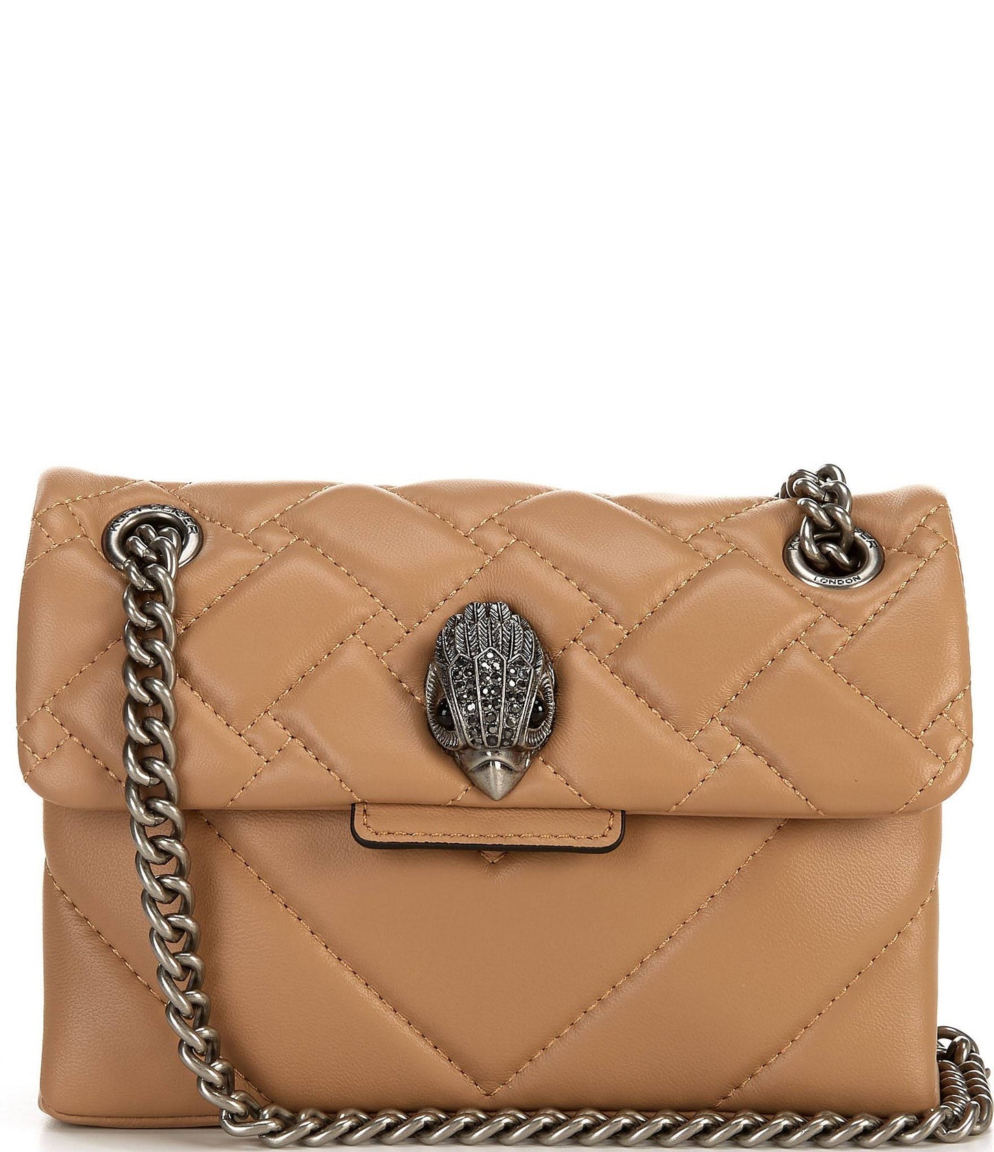 London Kensington Mini Quilted Leather Crossbody Bag