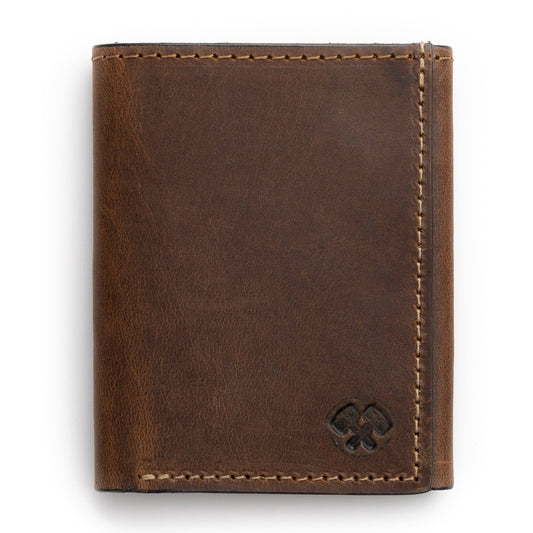 Leather Wallet For Men Bootlegger Brown