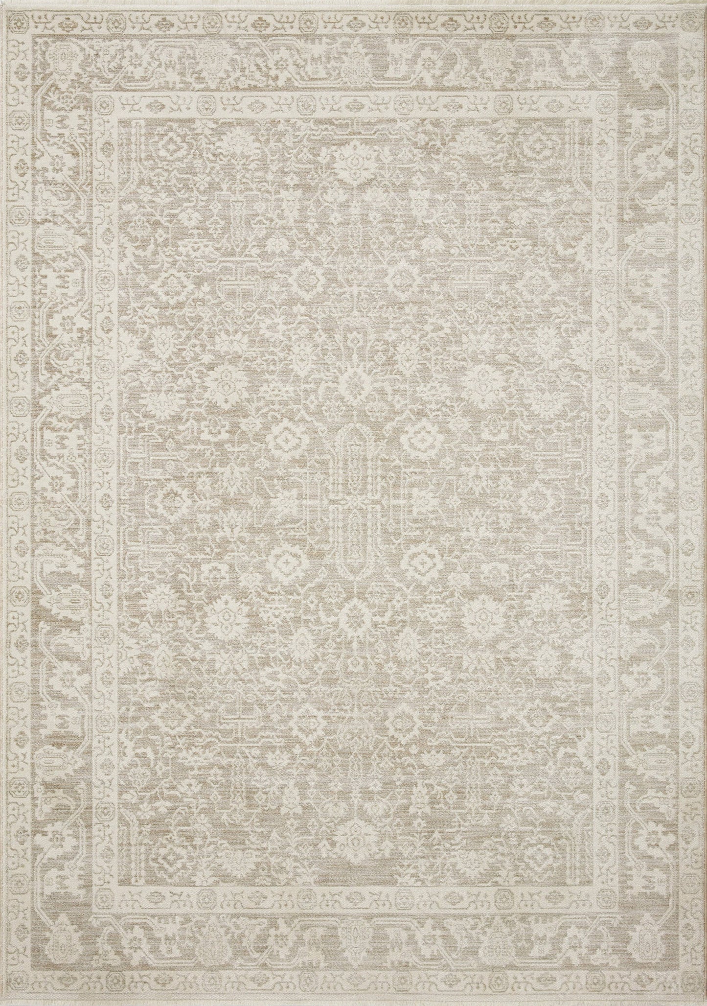 Lewis X 2'3" 3'10" Sand/Stone Small Zuma Zum-04 Area Rug