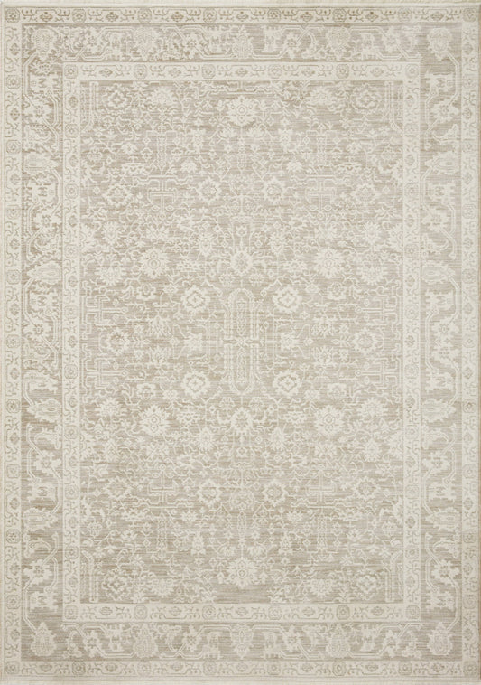 Lewis X 2'3" 3'10" Sand/Stone Small Zuma Zum-04 Area Rug