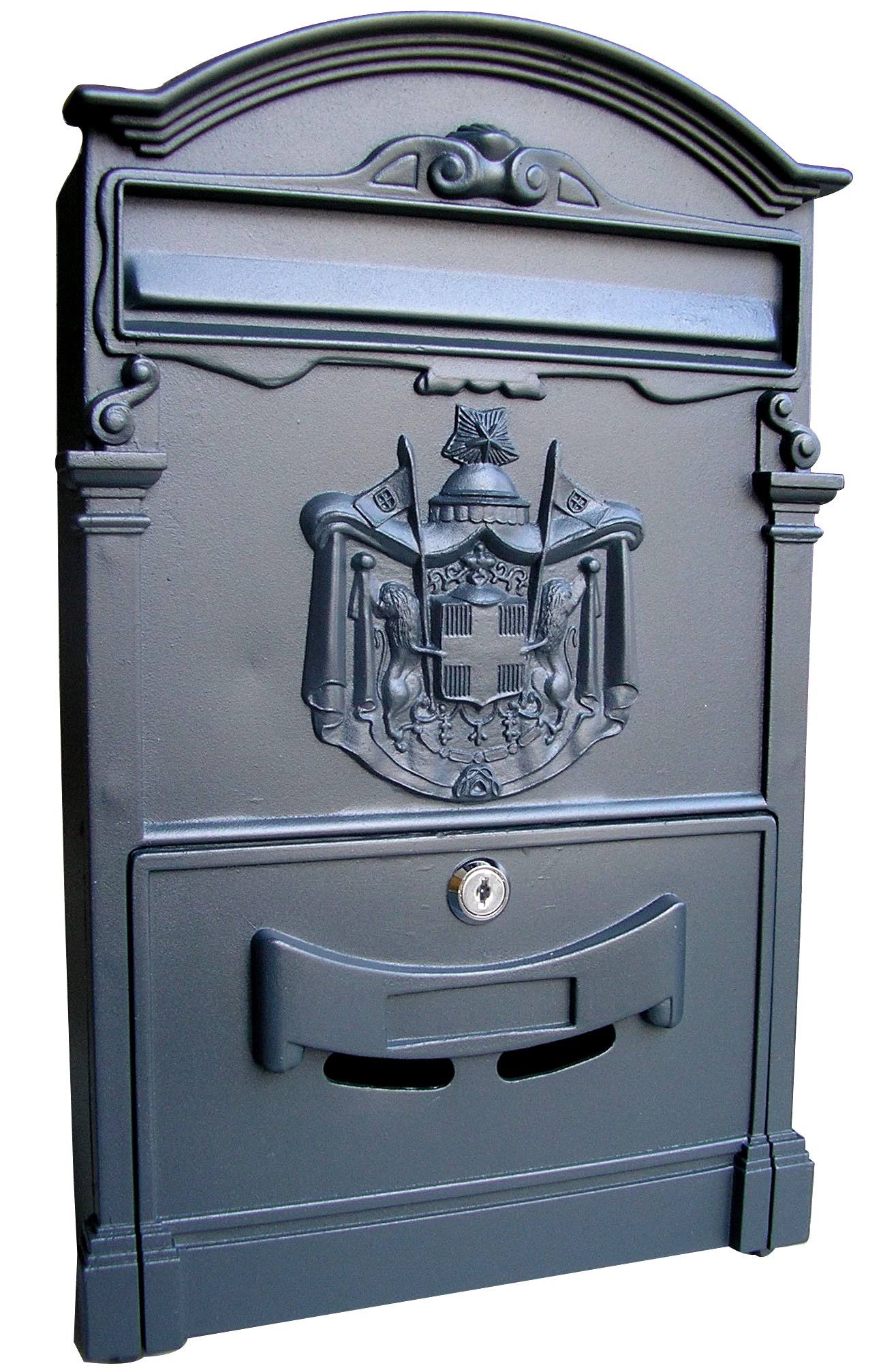 Ltd. Ab01 Aluminum Mailbox - Black