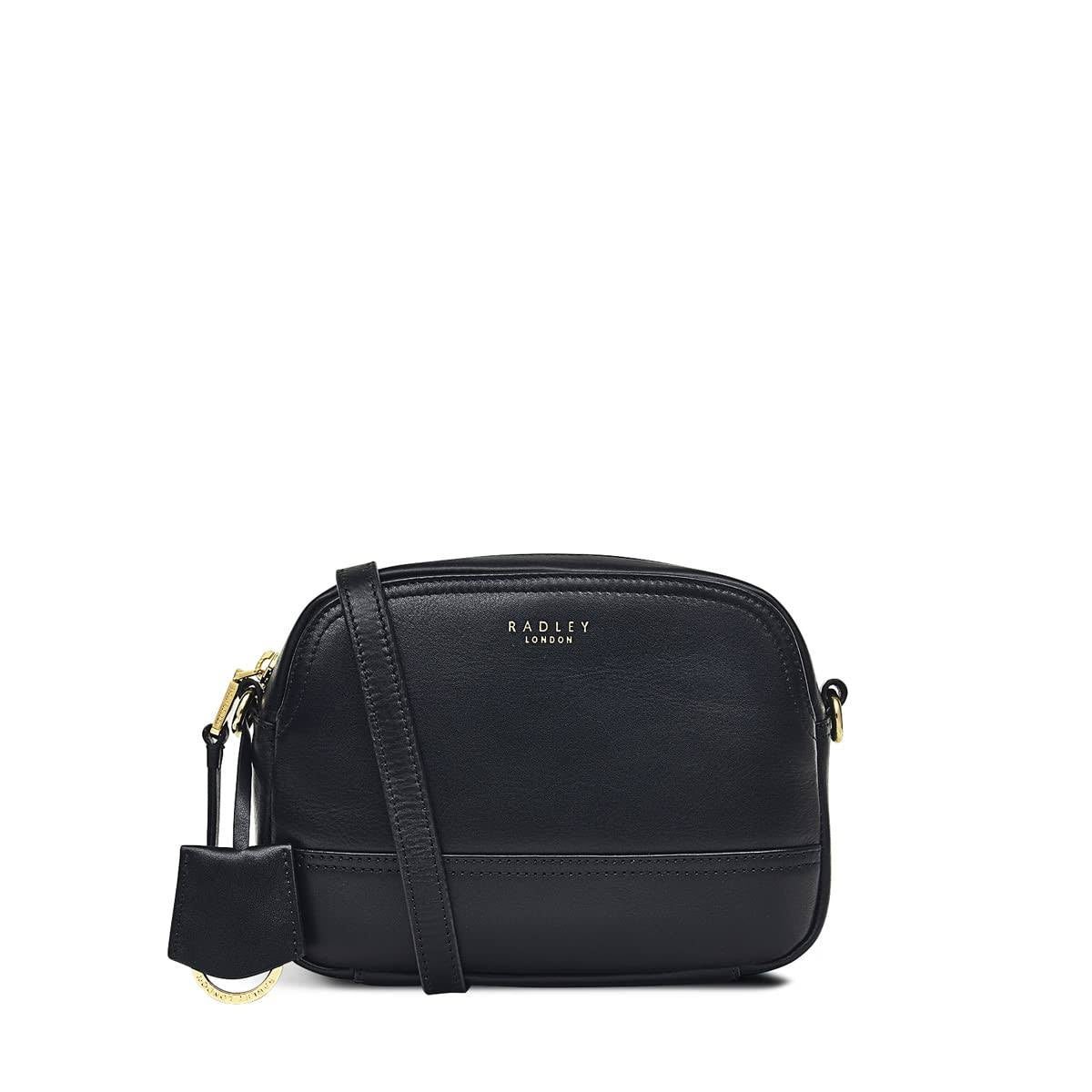 London Upper Grove - Mini Zip Top Crossbody ,Black