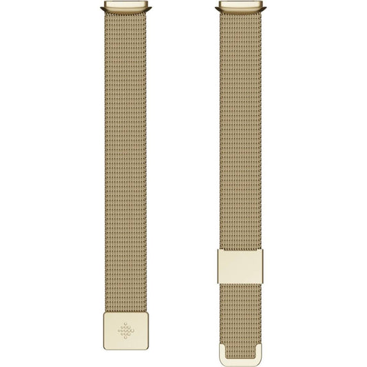 Luxe Stainless Steel Mesh Accessory Band ,Soft Gold