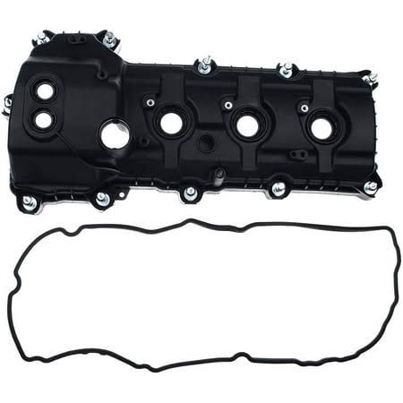 Left Engine Valve Cover With Gasket & Bolts Compatible With Ford F-150 Mustang 2011-2017 Explorer Edge 2011-2018 Flex Taurus 2013-2019 3.5l