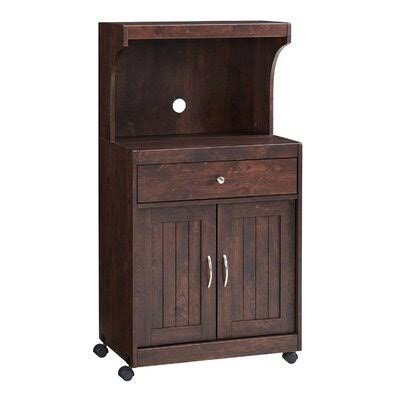 Lewisburg 47" Kitchen Pantry Finish: Mahogany - 51"H X 24"W X 15"D