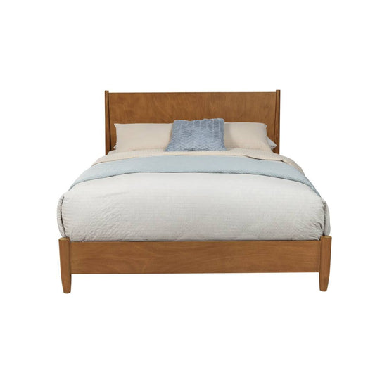 Low Profile Bed Size: King, Color: Acorn