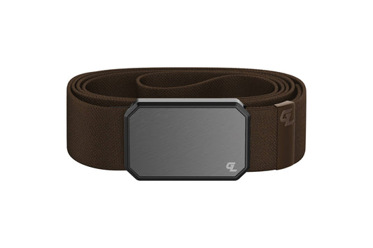 Life  Belt - Gun Metal/Brown - 28" - 32" - S