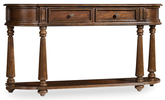 Leesburg Demilune Hall Console