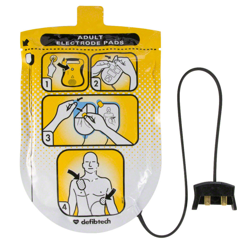 Lifeline Aed Adult Electrode Pads Ddp-100