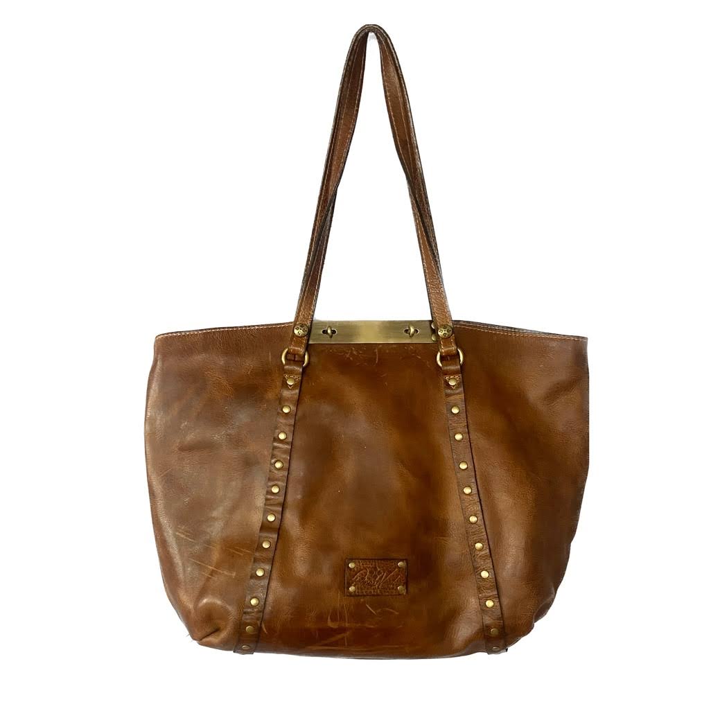 Leather Tote - Benvenuto ,Tan