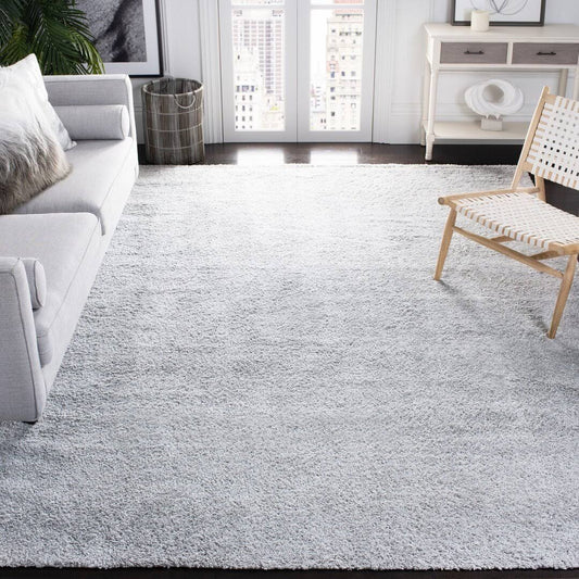 Light Gray Area Rug Rug Size: Rectangle 3' X 5'