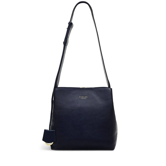 London Women's Dukes Place Medium Compartment Crossbody - Blue