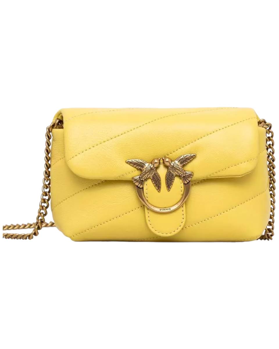 Love Baby Puff Bag Yellow