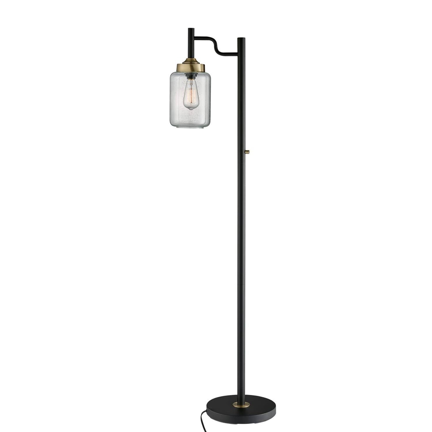 Luken Floor Lamp, Black