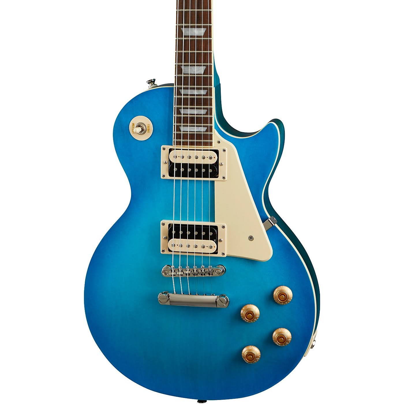 Les Paul Traditional Pro Iv Limited-Edition Electric Guitar Worn Pacific Blue