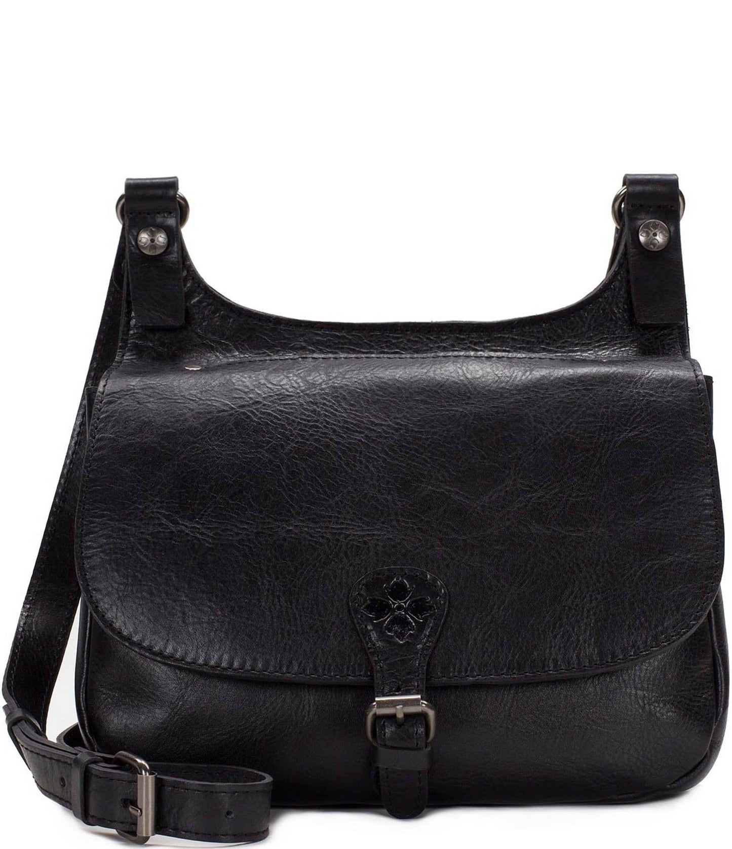 London Saddle Bag, Black