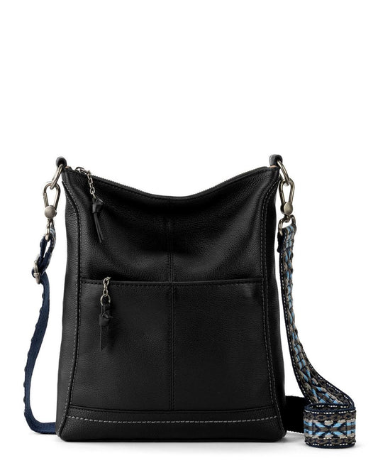 Lucia Crossbody Bag Leather - Black