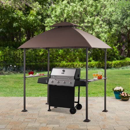 Ledger 5' X 8' Outdoor Grill Gazebo With Canopy Top