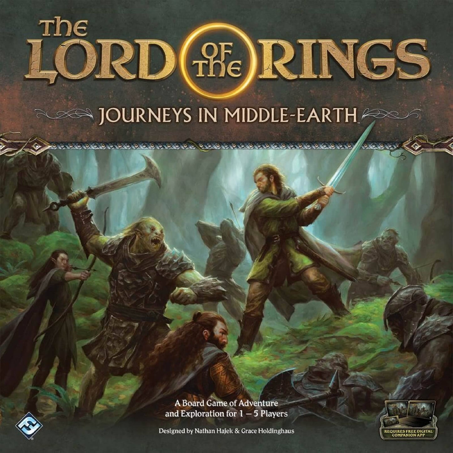 Lord Of The Rings: Journeys In Middle-Earth Board Game