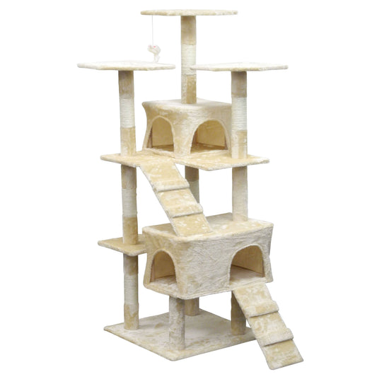 Light Weight Economical Cat Tree, Beige