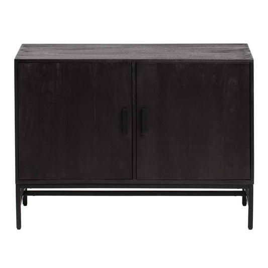 London Dottie Black Sideboard With Easy Assembly