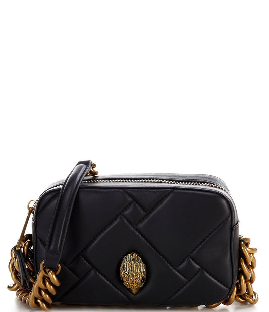 London Kensington Small Camera Bag Crossbody - Black