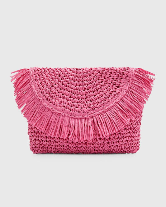 Los Angeles Riley Clutch In Hot Pink At Nordstrom