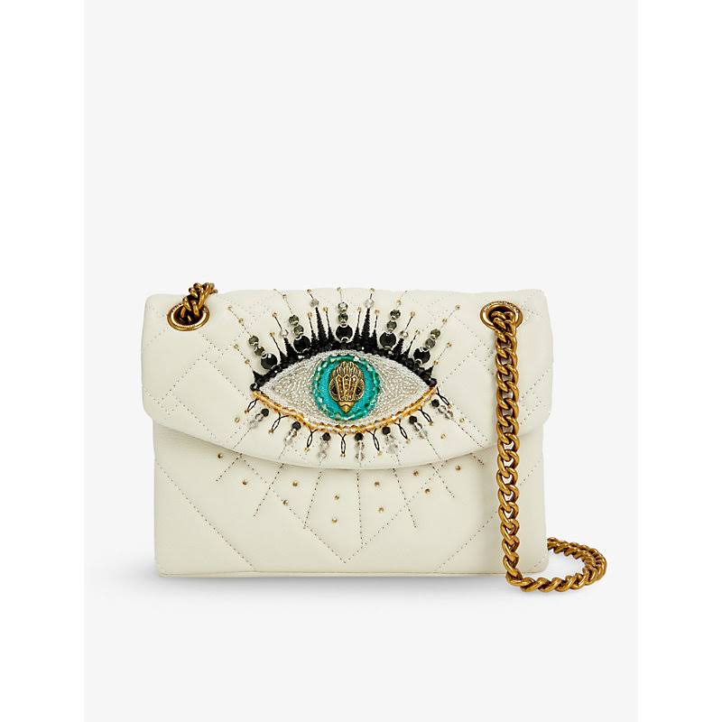 London Mini Kensington Eye Crossbody Bag - Bone