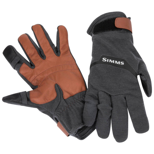 Lightweight Wool Flex Glove - Carbon - S