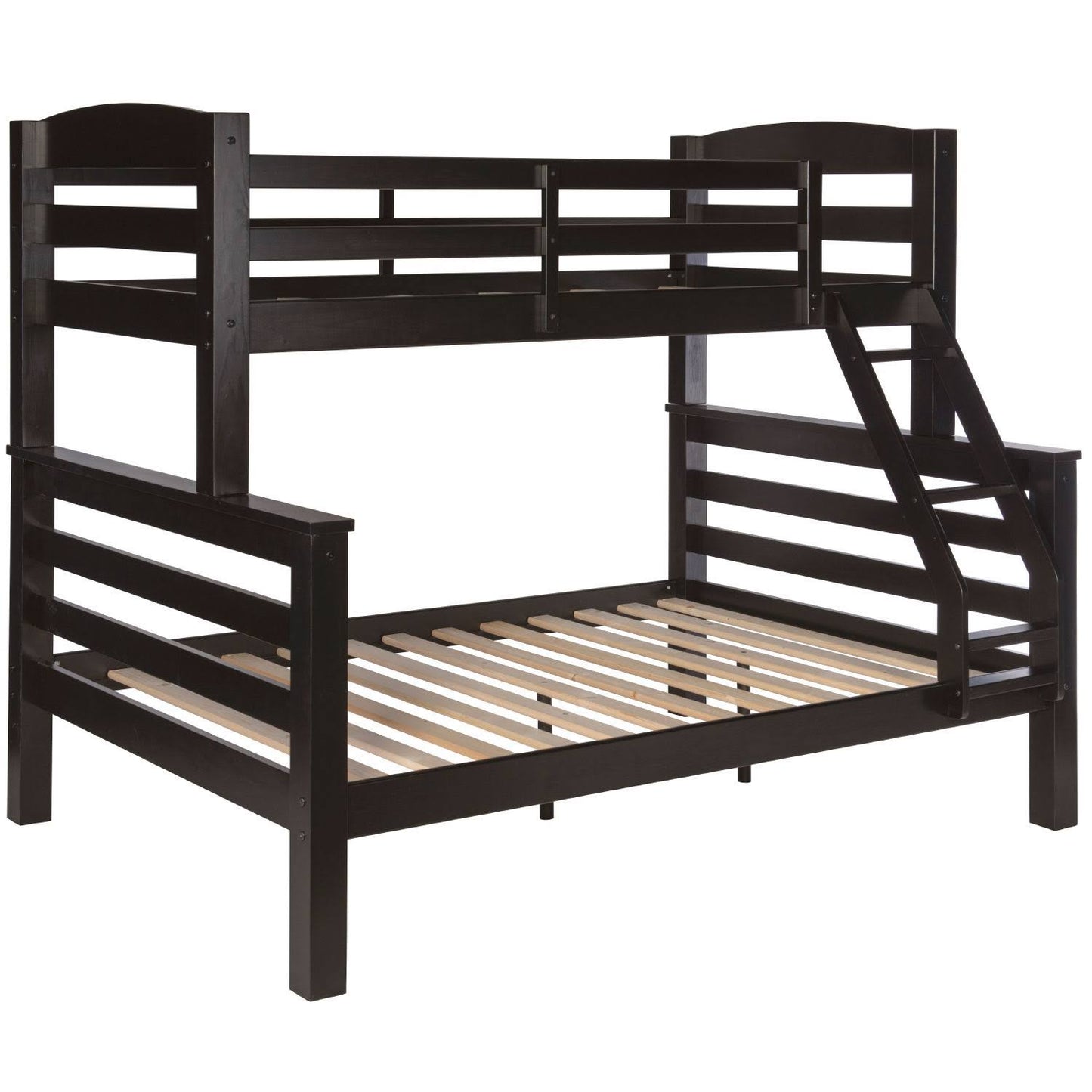 Levi Twin Full Bunk Bed - Black