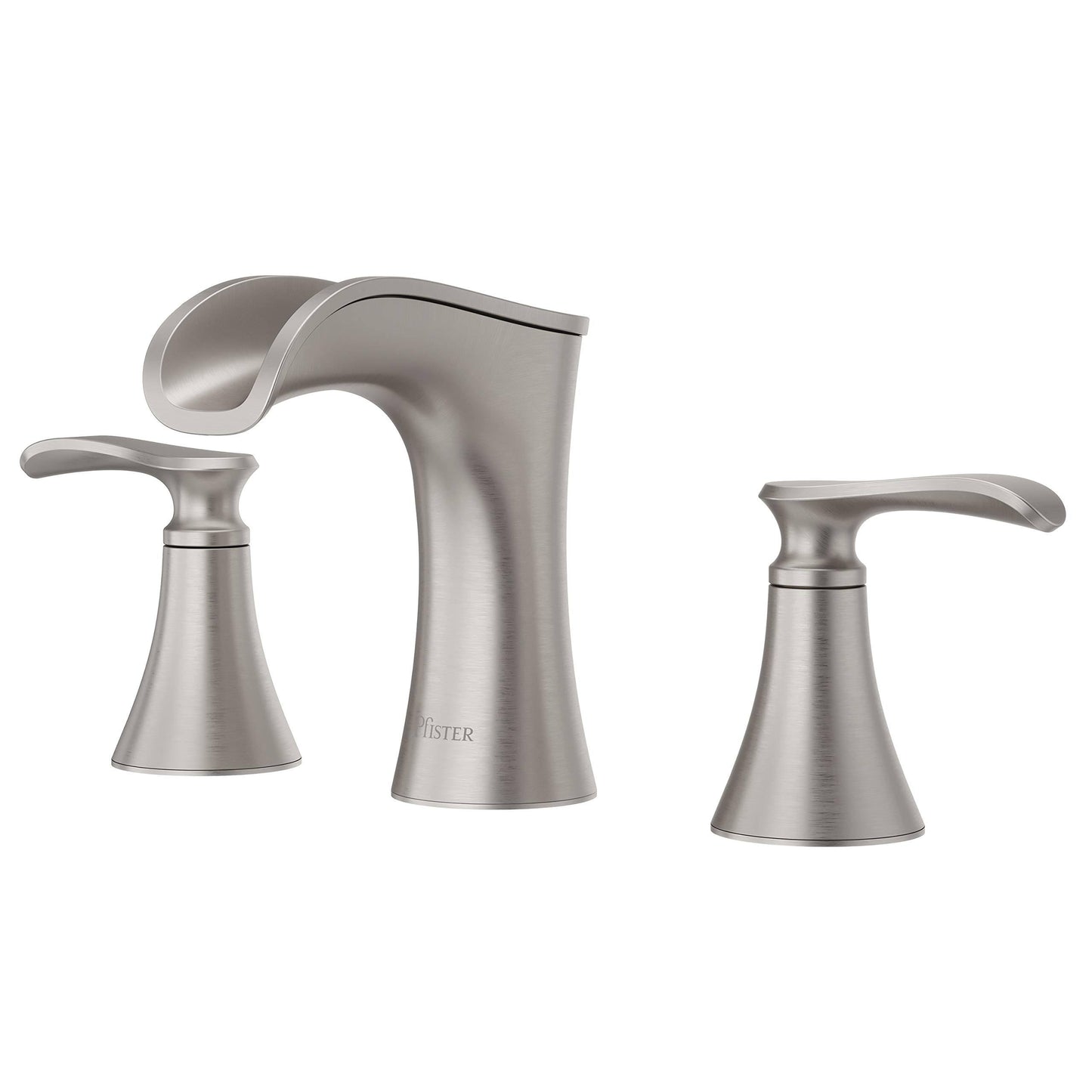 Lf-049-Jdgs Jaida 8 In. Widespread 2-Handle Bathroom Faucet In Spot Defense Brushed Nickel