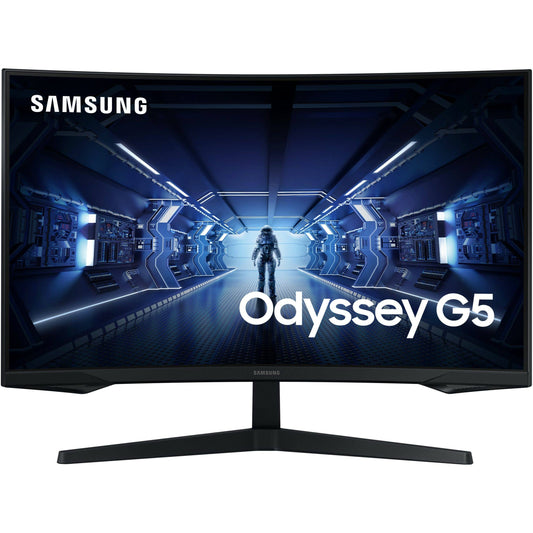 Ls27ag550enxza 27 Inch Odyssey G55a Qhd 165hz Curved Gaming Monitor