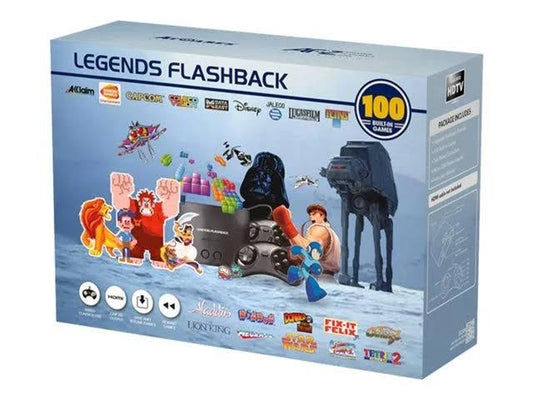 Legends Flashback. Hdmi Game Console With 100 Games Built-In