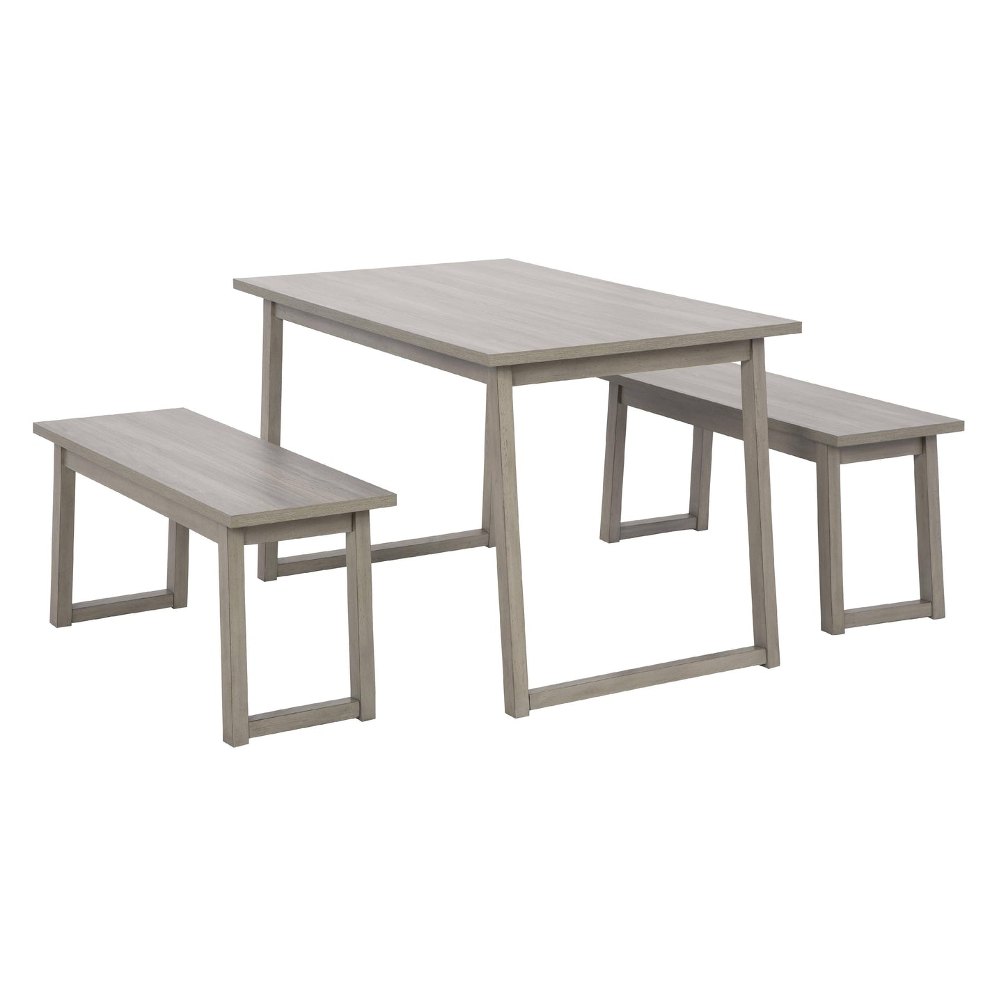 Loratti Dining Table And Benches (Set Of 3)