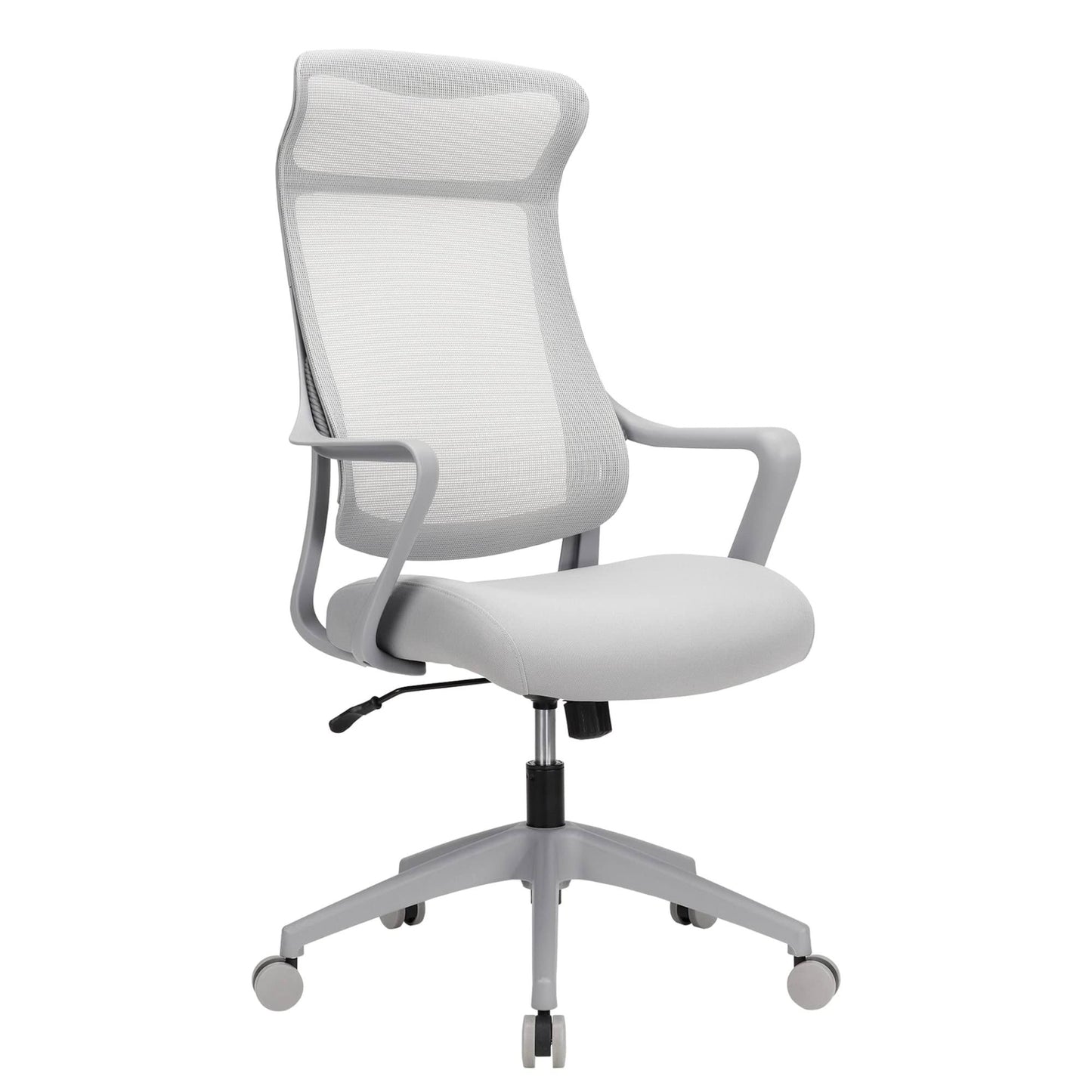 Lenzer Mesh High-Back Task Chair, Gray