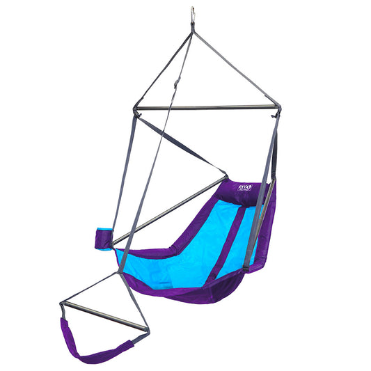 Lounger Hanging Chair - Purple/Teal