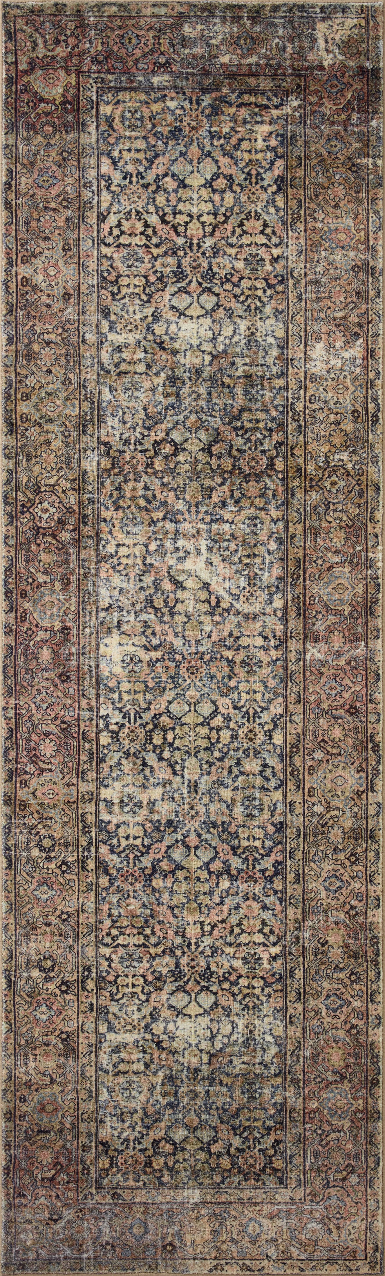 Lewis X Morgan Mog-03 8'3" X 11'3" Area Rug - Denim