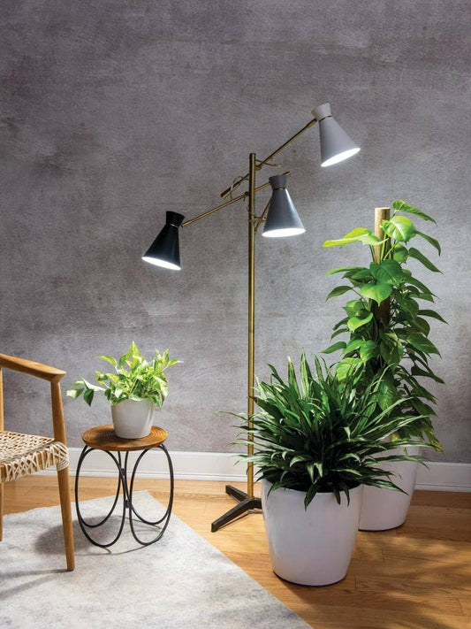 Lights For Indoor Plants | Adjustable 3-Arm Grow Lamp