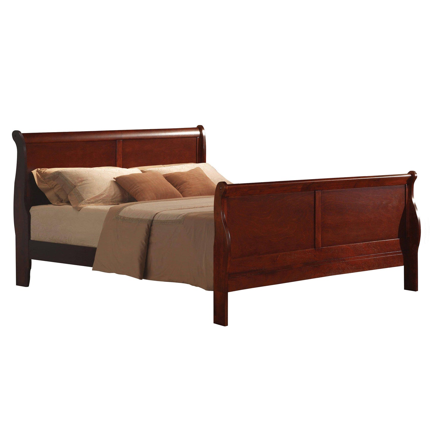 Louis Philippe Iii California King Bed Cherry