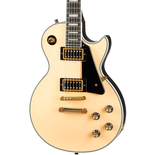 Les Paul Custom Blackback Limited-Edition Electric Guitar Antique Ivory